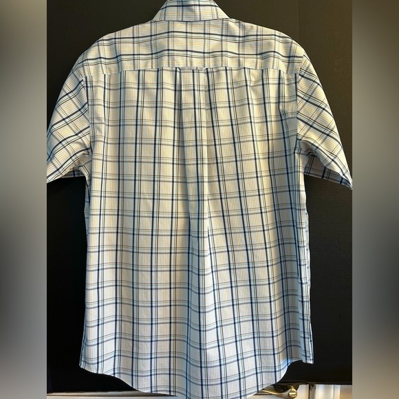 ORVIS Sporting Traditions plaid short sleeve button down collar shirt Sz-M B15 - Picture 2 of 10